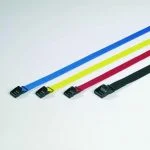 150cm Yellow FastyStrap Cam-Buckle Tie Down Strap