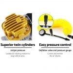 Giant 12V Air Compressor – 200PSI,  200L/m