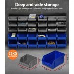 Giantz 60-Bin Wall Storage Unit