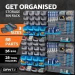 Giantz 88-Bin Wall Storage Unit