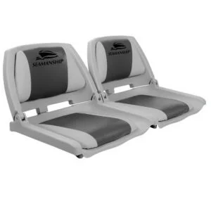 Seamanship Swivel Boat Seats x 2 - Grey