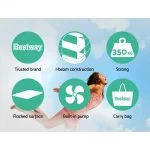 Queen Size Inflatable Air Matress with Built-In Pump