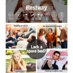 Bestway Queen Air Mattress with Built In Pump
