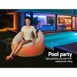 Inflatable Outdoor Seat with LED Lighting