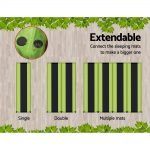 Weisshorn 2.5cm Self Inflating Double Bed Pad – Green