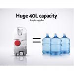 Weisshorn 40l Portable Water Tank – Grey