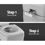 Weisshorn 20L Portable Outdoor Camping Toilet