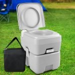 Weisshorn 20L Portable Outdoor Camping Toilet with Carry Bag