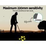 Deep Range Metal Detector and Shovel Set