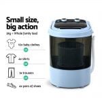 Devanti 3kg Mini Portable Washing Machine