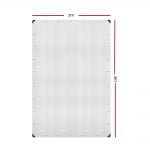 2x3m Heavy Duty Clear Poly Tarp