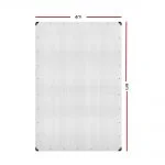 4x6m Heavy Duty Clear Poly Tarp