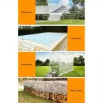 4x6m Heavy Duty Clear Poly Tarp