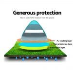 Weisshorn 3-Person Pop-Up Shade Tent