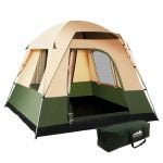 Weisshorn 4-Person Canvas Dome Tent