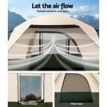 Weisshorn 4-Person Canvas Dome Tent