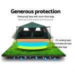 Weisshorn 8-Person “Instant Up” Pop-up Tent