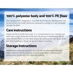 Weisshorn 4-5 Person Pop-Up Dome Tent