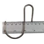 50 x Stainless Steel Hanging Hooks – 9 x 7cm