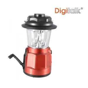 Portable LED Lantern with Radio - Rechargeable and Dynamo Powered