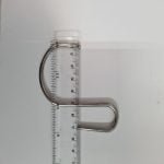 10 x Stainless Steel Hanging Hooks – 9 x 7cm