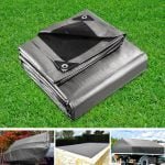 3.6x6m Heavy Duty Silver Poly Tarp