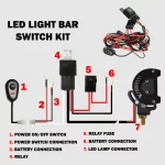 Wiring Harness for Lightbar or Spotlights