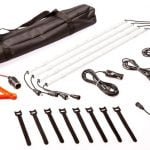 12V Aluminum 4 x LED Light Strip Kit