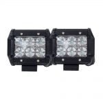 4″ Dual Row LED Work Lights x 2