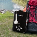Portable Gas Water Heater – Black