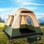 Weisshorn 4-Person Canvas Dome Tent