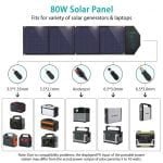 80W Solar Blanket Portable Charger