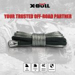 X-Bull Synthetic Winch Rope – 5.5mm x 13m – Black