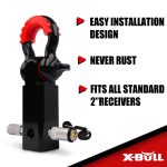 X-Bull Complete Winch Recovery Kit – Black