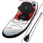 Weisshorn 11″ Standup Paddleboard – Black