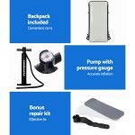 Weisshorn 11″ Standup Paddleboard – Black