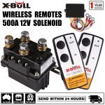 X-Bull 500-Amp Winch Solenoid with 2 x Wireless Remotes