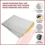 Butyl Rubber Sound Deadener Sheets, 50 x 40cm – 20 sheets