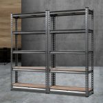 Giantz 1.5m Steel Garage Shelves x 2