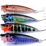 Poppers 6.5cm Fishing Lures x 4