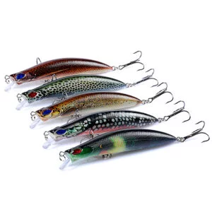 Poppers 12.3cm Fishing Lures x 5