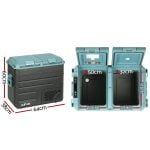 Glacio 60-litre Dual Zone 12/24V Portable Camping Fridge/Freezer