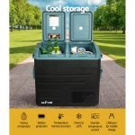 Glacio 60-litre Dual Zone 12/24V Portable Camping Fridge/Freezer