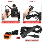 X-Bull 6,000lb 12V Boat / ATV Winch with Synthetic Cable and Wireless Remote