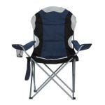 Weisshorn Folding Camping Chairs – Navy x 2