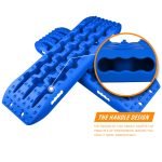 X-BULL Generation 2 Recovery Tracks – Blue x 4 – With Mounting Pins