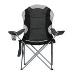 Weisshorn Folding Camping Chairs – Grey x 2