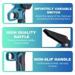 6″ Mini Electric Chainsaw with 2 Batteries