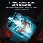 6″ Mini Electric Chainsaw with 2 Batteries