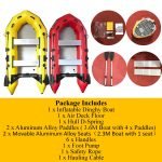 2.3m Inflatable Boat – Red